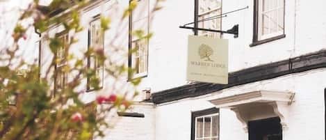 Façade de l’hébergement