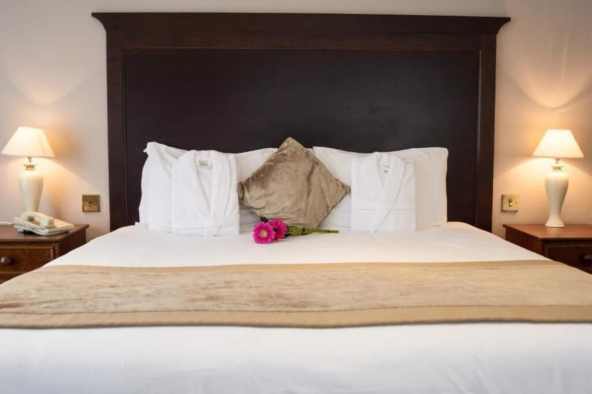 Habitación Club doble, vistas al río | Escritorio, tabla de planchar con plancha, wifi gratis y ropa de cama