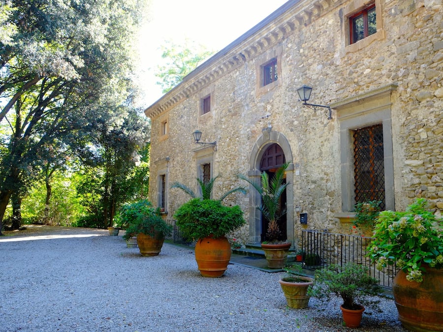 Facciata della struttura