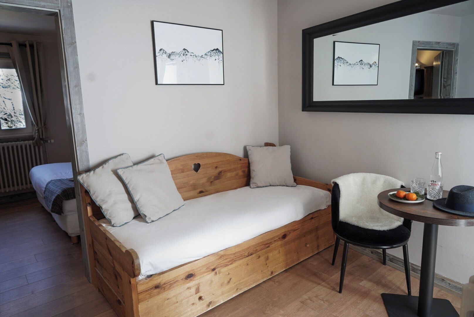 family quadruple room, non smoking, mountain view | minibar, in-room safe, desk, soundproofing