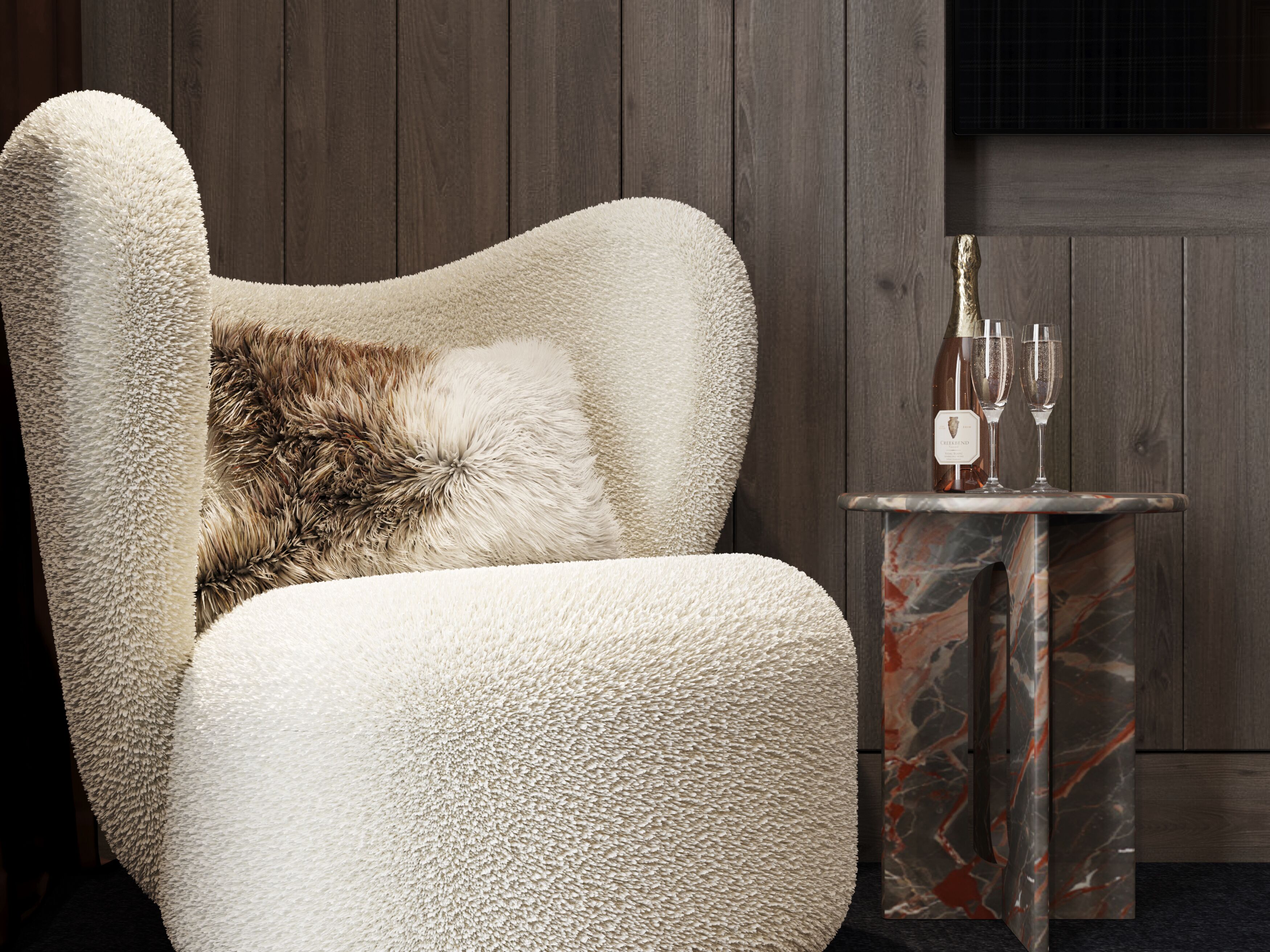 Chambre Confort, 2 lits une place