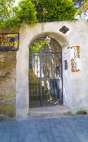 Entrada de la propiedad