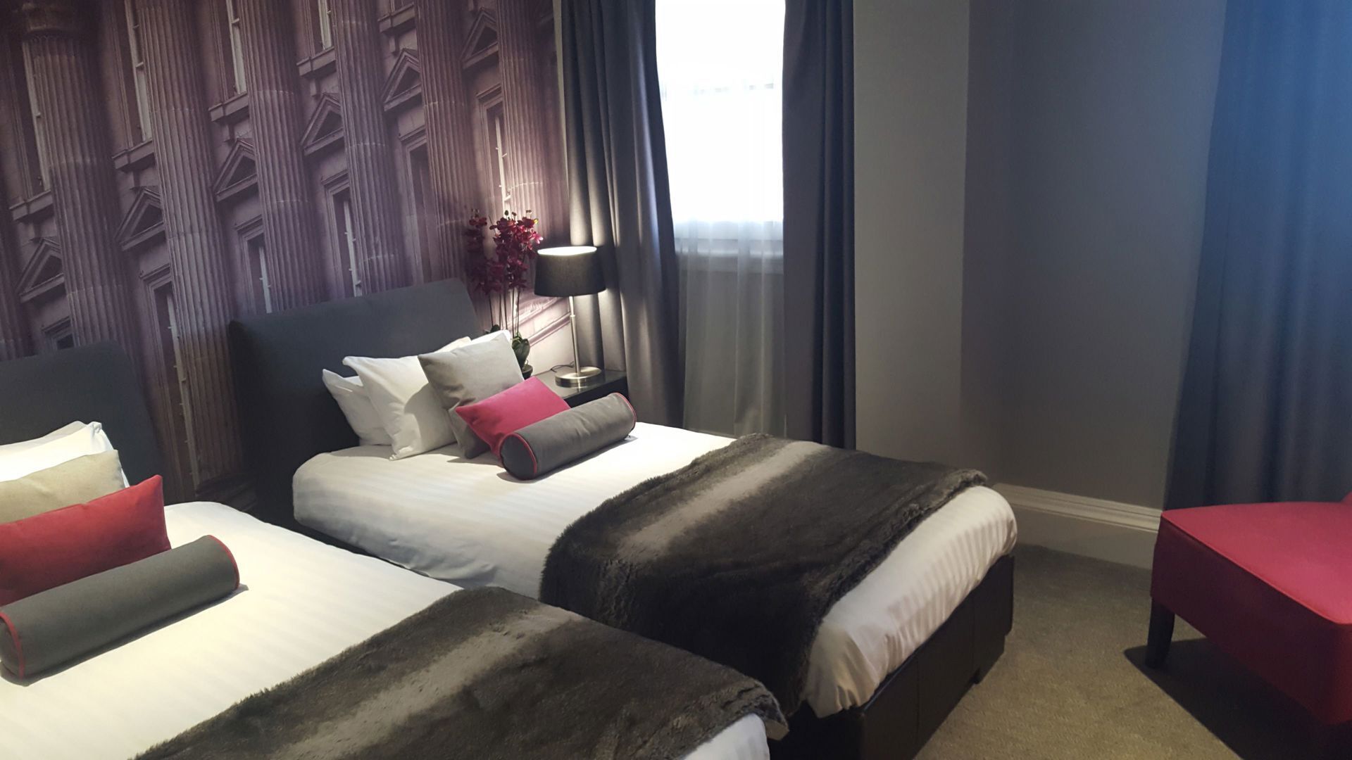 Premium bedding, in-room safe, individually decorated, desk