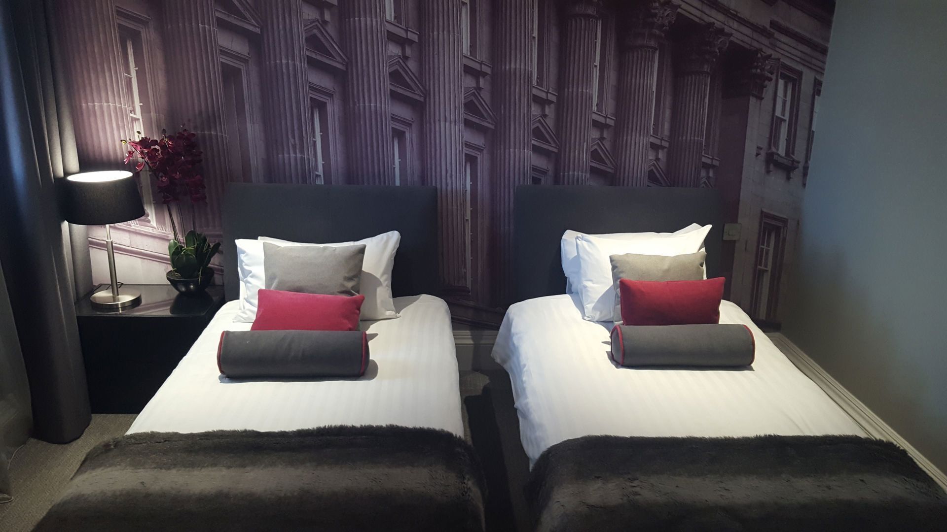 Premium bedding, in-room safe, individually decorated, desk