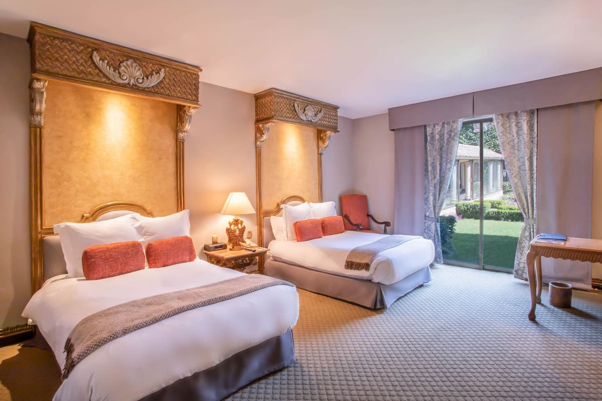 Master Suite Dos Camas | 1 kamar tidur, seprai premium, minibar, dan brankas