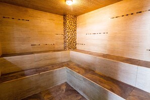 Sauna, massages
