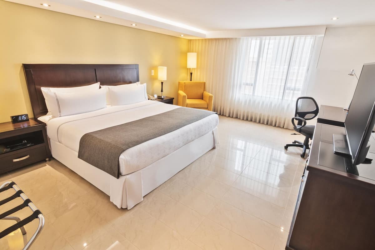In-room safe, desk, blackout drapes, iron/ironing board