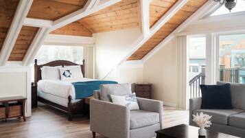 Penthouse clásico | 1 habitación, ropa de cama hipoalergénica y decoración personalizada