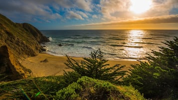 Beach nearby, white sand