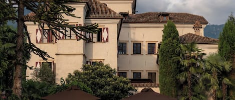 Façade de l’hébergement