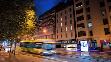 Façana frontal de l'allotjament