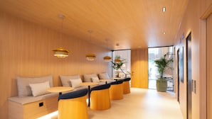 Sitteområde i lobbyen