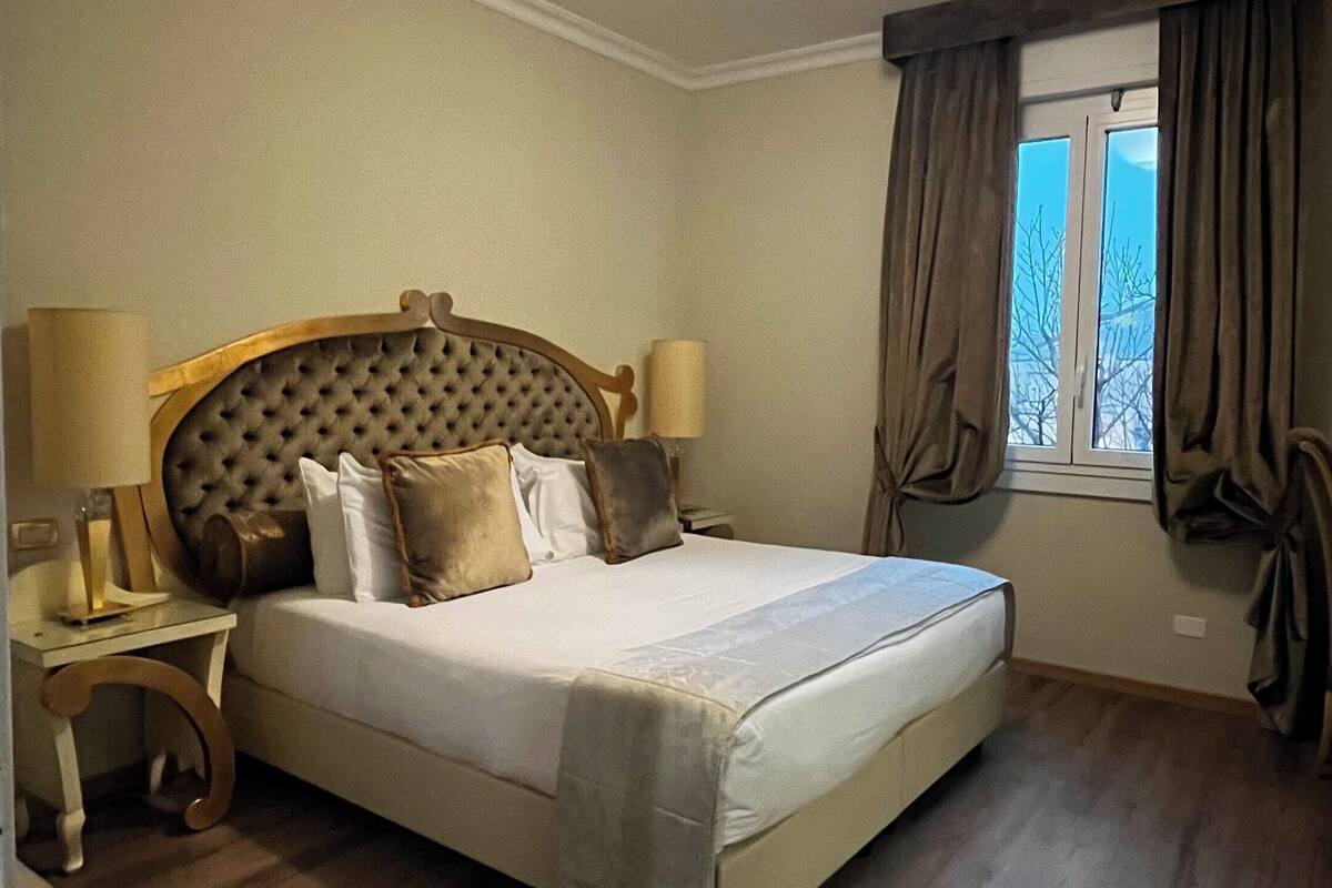 Suite familiar | Sábanas italianas Frette, ropa de cama de alta calidad y edredón 