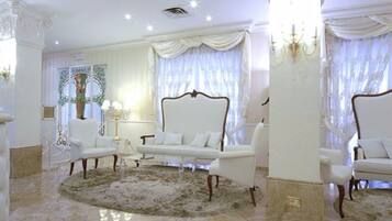 Sitzecke in der Lobby