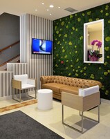 숙박 시설 입구