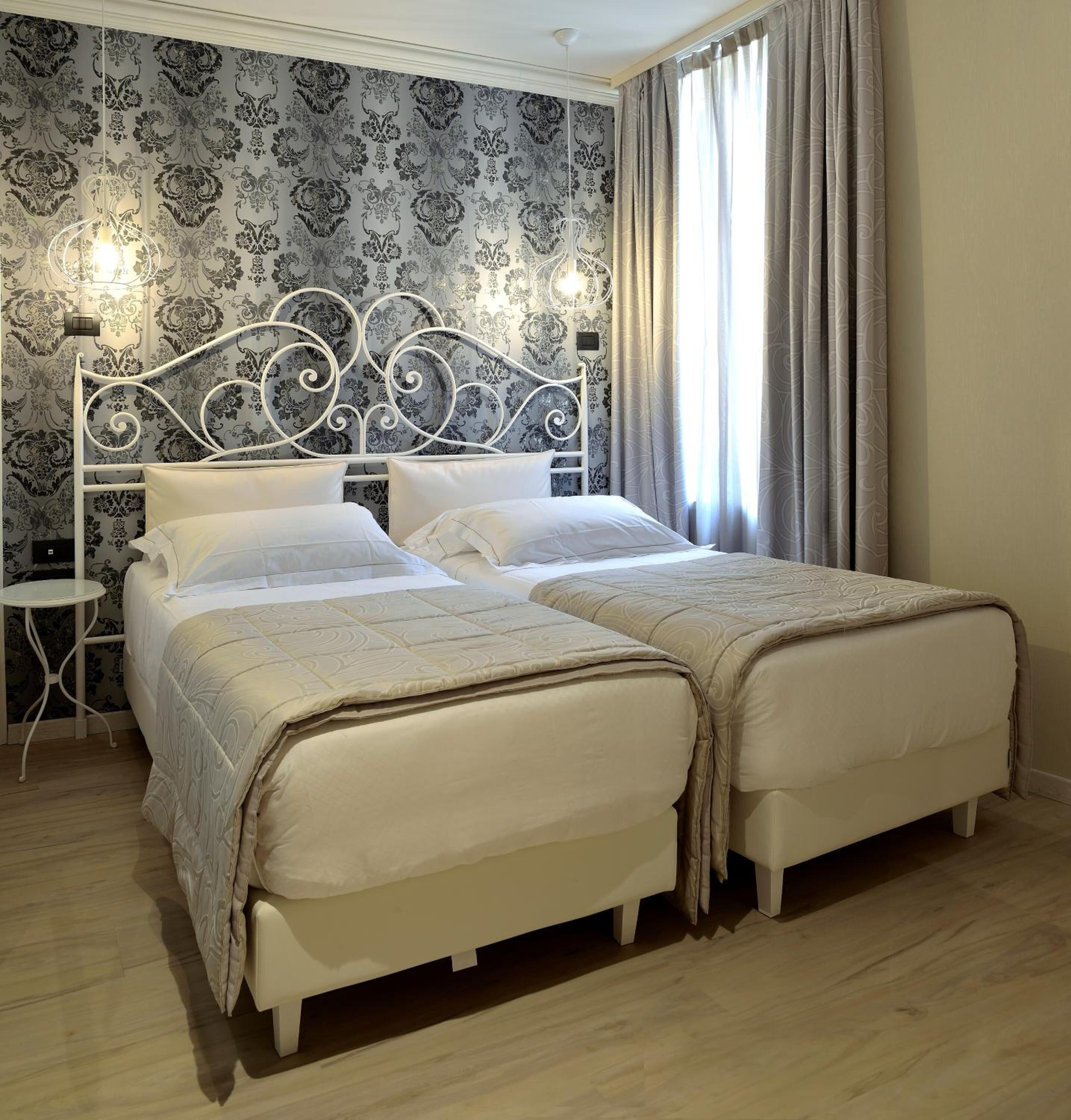 classic double room | frette italian sheets, premium bedding, select comfort beds, minibar