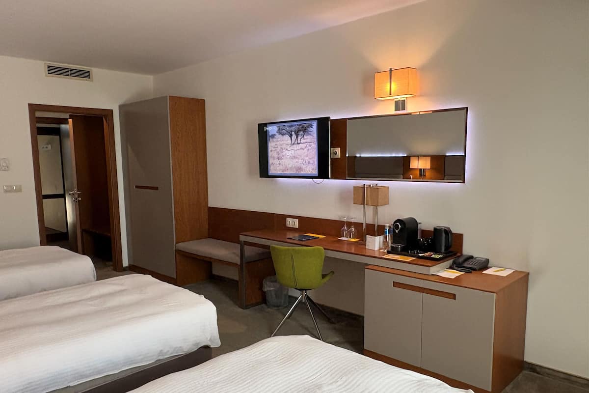 Standard Room, 3 Twin Beds | Minibar, in-room safe, desk, blackout drapes
