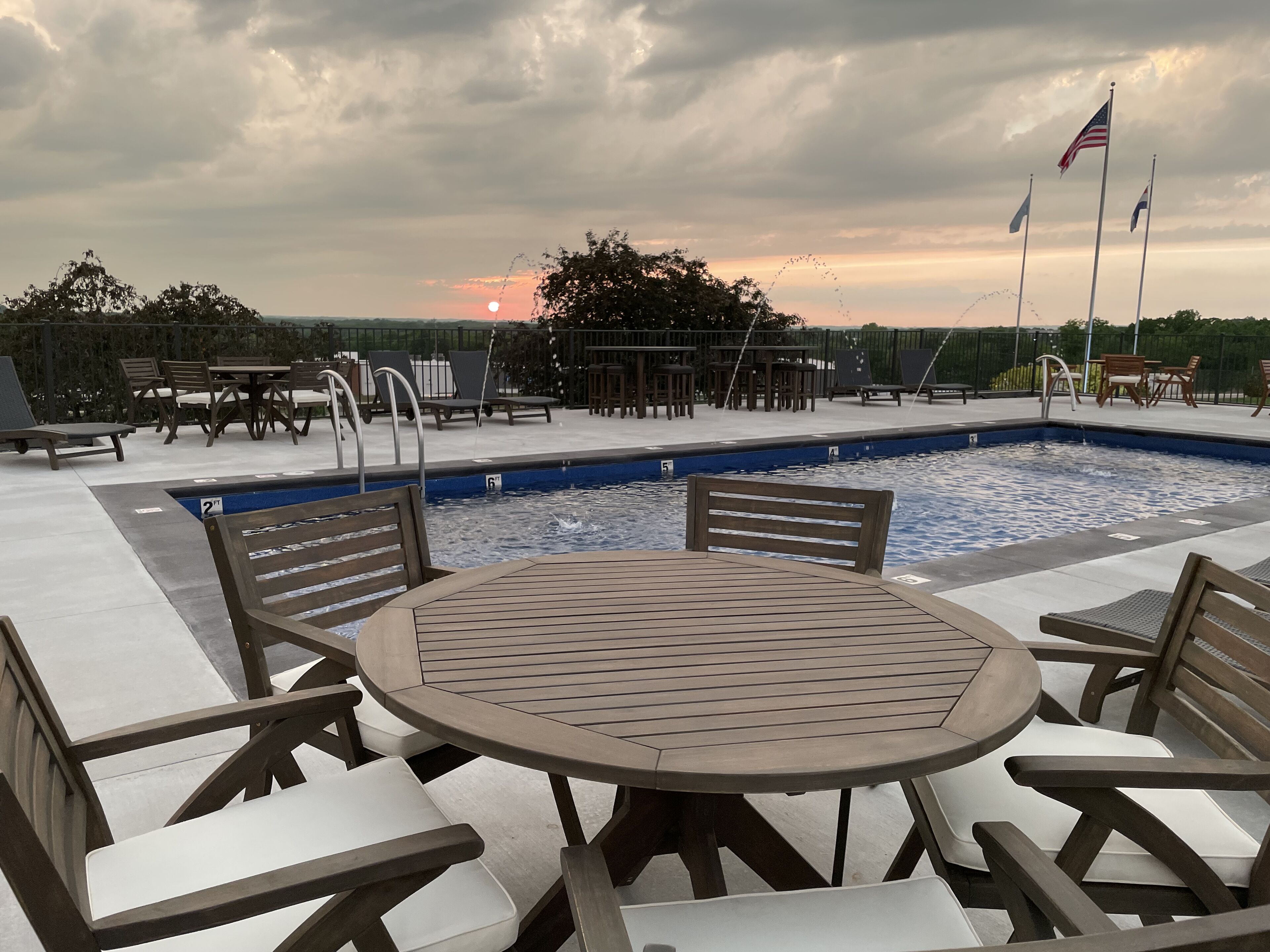 seasonal outdoor pool