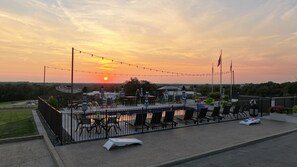 Seasonal outdoor pool