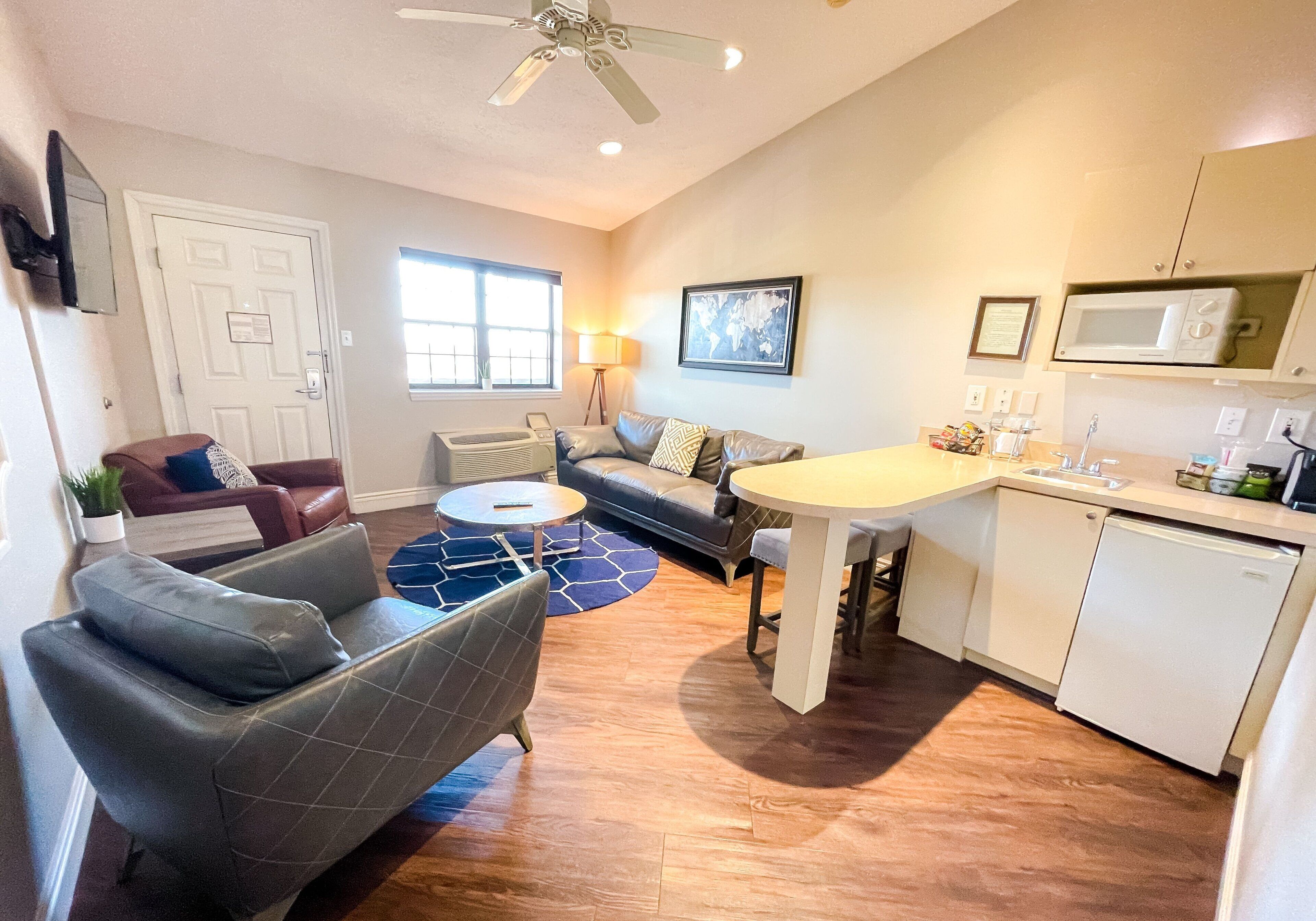 pillow-top beds, blackout curtains, iron/ironing board, cots/infant beds