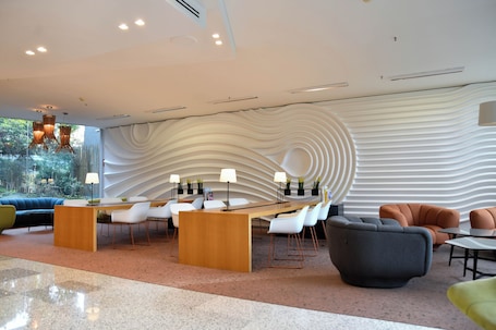 Reception. Hi Hotel Bari