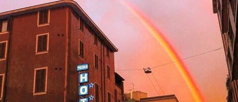 Voorkant van accommodatie