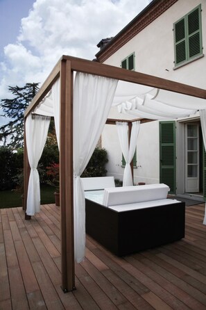 Grand-sviitti, poreamme (Patio) | Näkymä huoneesta