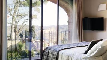 Suite Présidentielle, bain à remous | Literie de qualité supérieure, couette en duvet d'oie, minibar