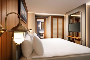 Artículos del minibar gratis y caja de seguridad en la habitación 