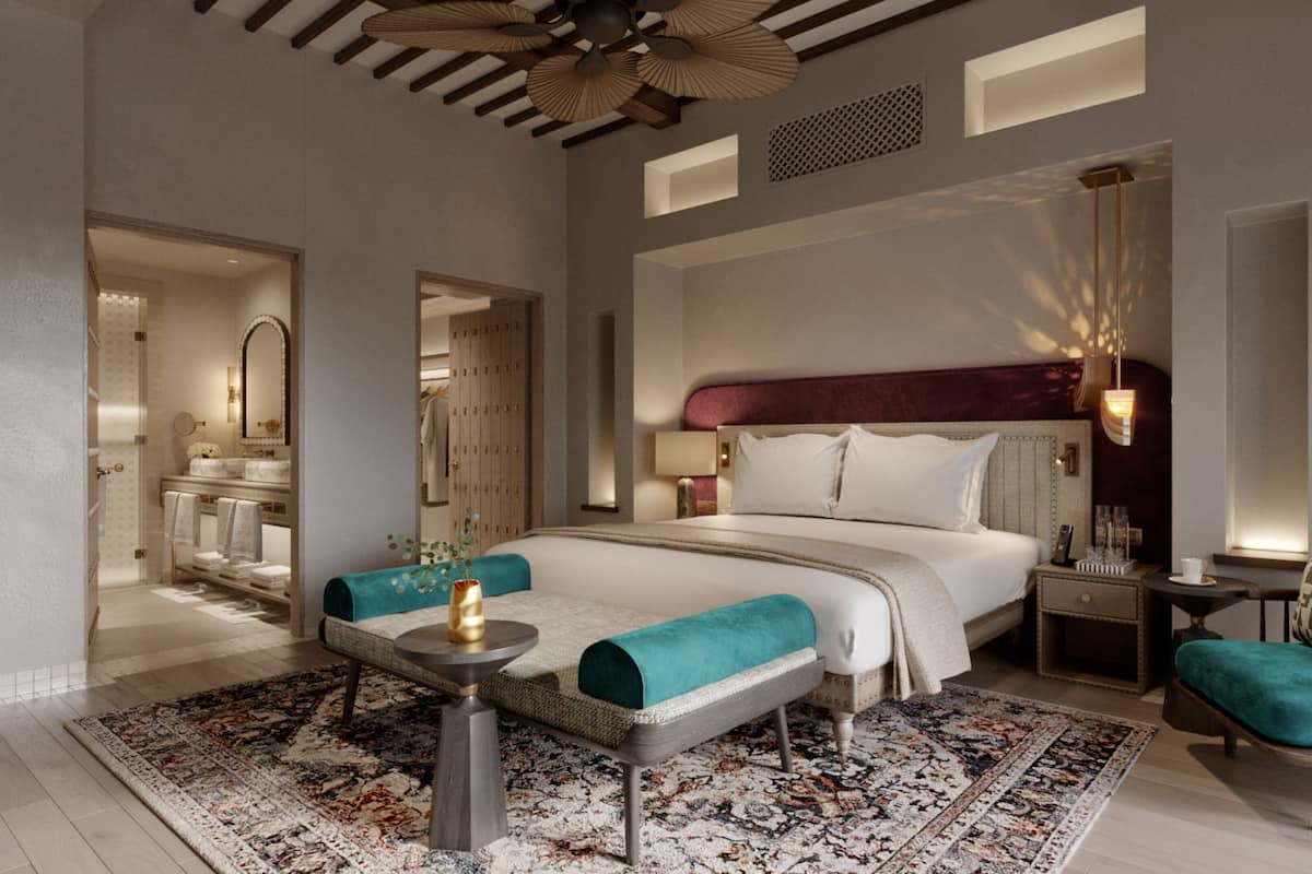 Värdeförvaringsskåp på rummet, skrivbord och arbetsyta för laptop