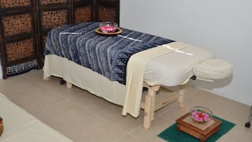 Body treatments, aromatherapy, hot stone massages, deep-tissue massages