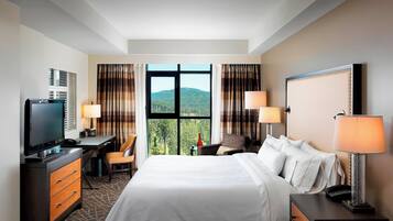 1 bedroom, premium bedding, down comforters, pillowtop beds