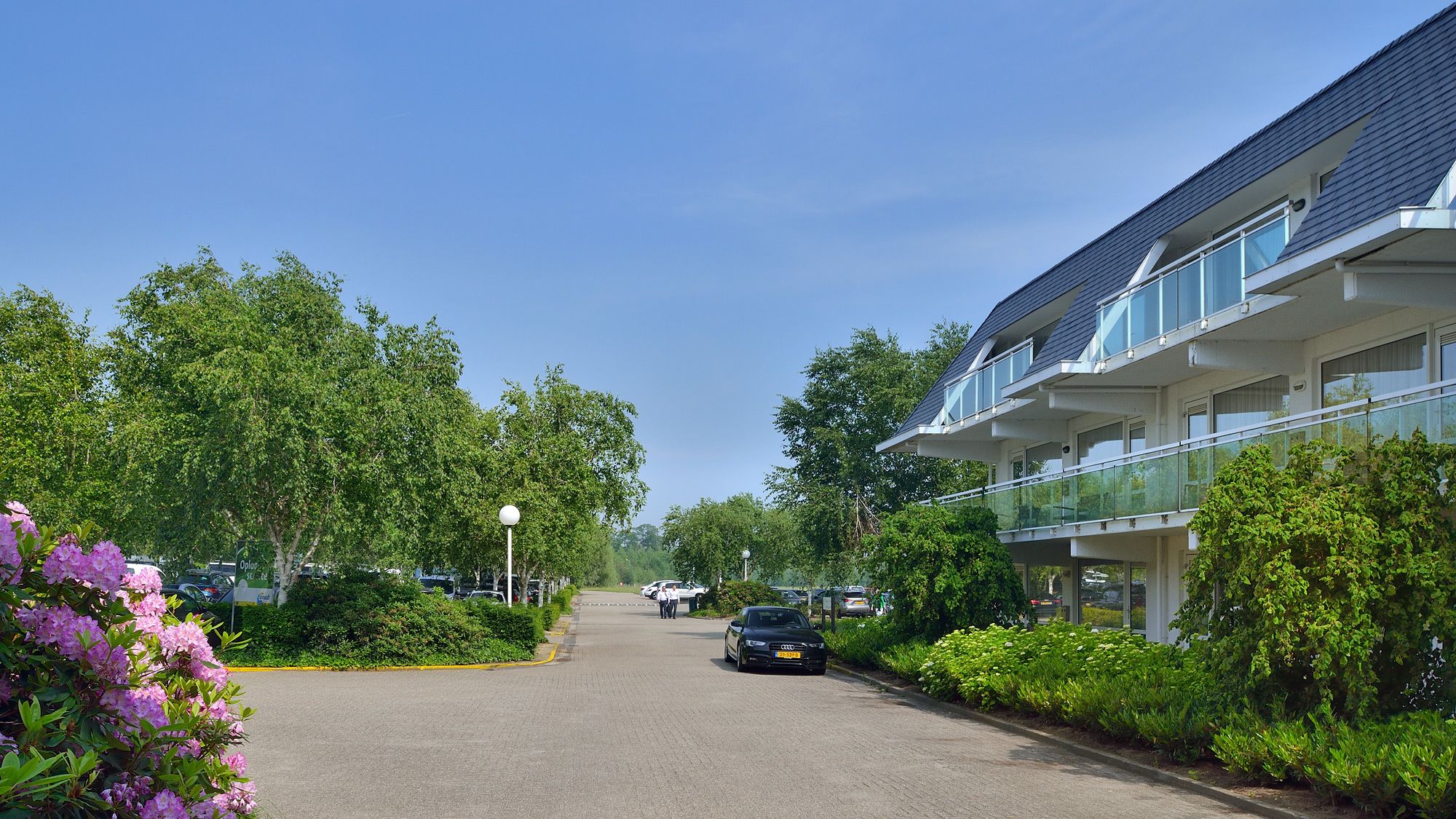 Voorkant van accommodatie