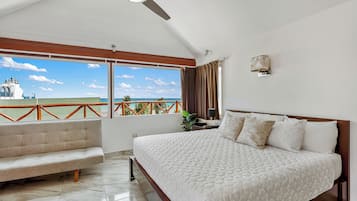 Chambre Simple, vue partielle sur l'océan (Cabanas Vision) | Minibar, coffres-forts dans les chambres, rideaux occultants