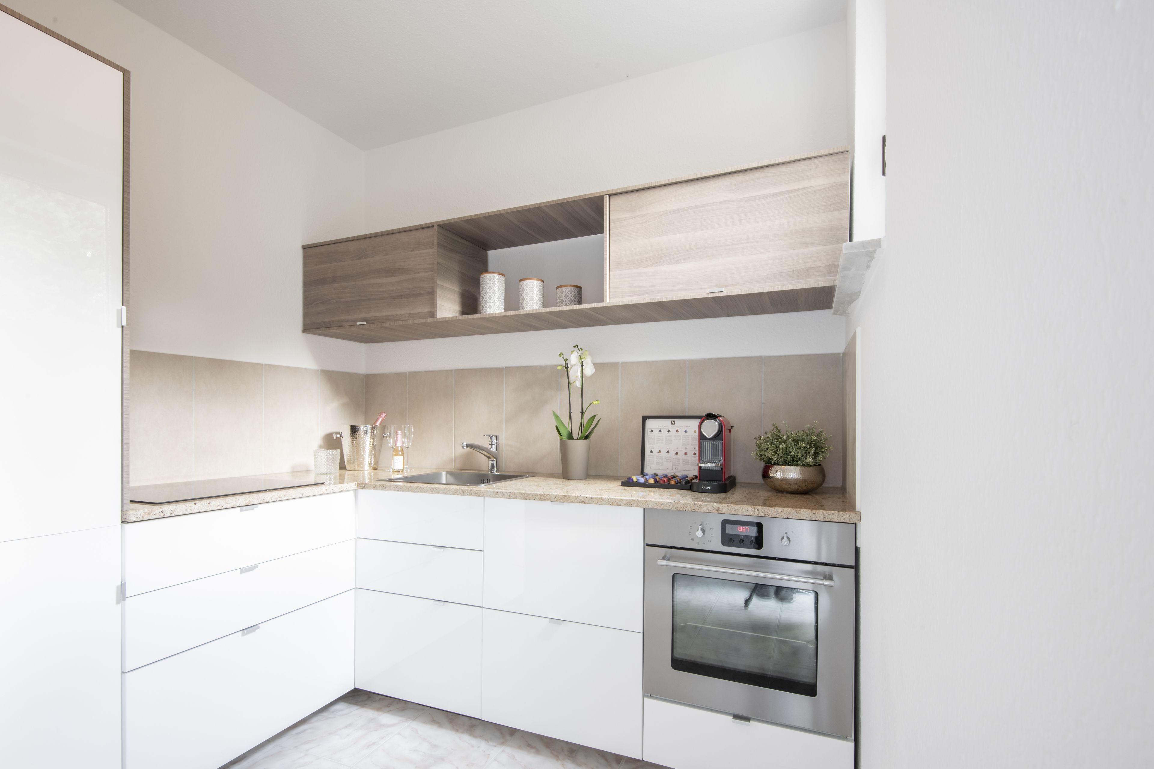 deluxe apartment, 1 bedroom | private kitchen