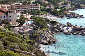Standard dubbelrum - viss havsutsikt | Strand | Privat strand