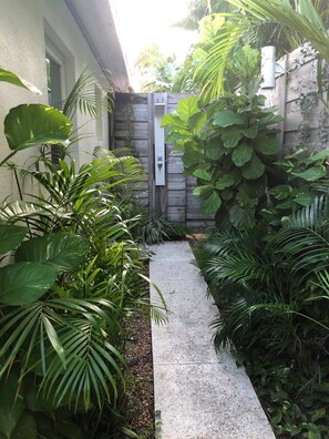 Habitación, vista al patio | Terraza o patio