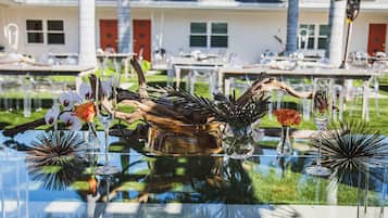 Área de bodas al aire libre