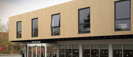 Blick von der Unterkunft