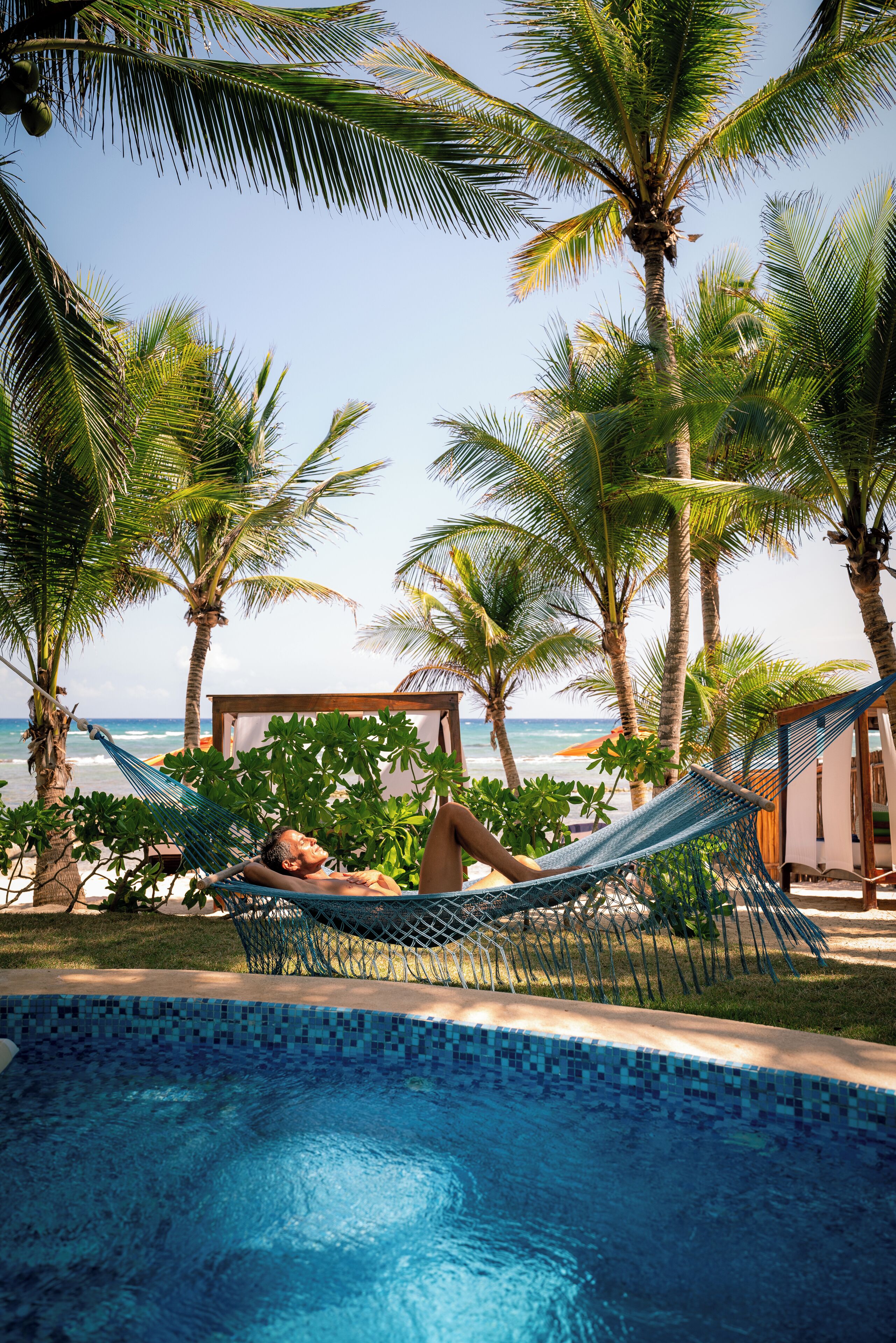 Alberca al aire libre 