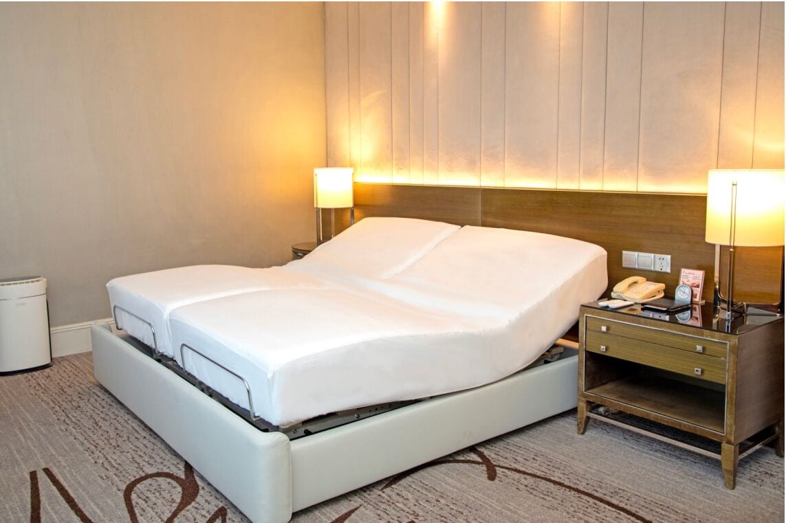 cathay building al deep sleep premier deluxe king bed room | 1 bedroom, down duvets, minibar, in-room safe