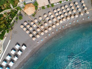 Private beach, white sand, sun-loungers, beach umbrellas - Out Of The Blue All Inclusive Resort & Spa (Malevizi)