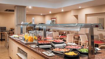 Daily buffet breakfast (EUR 13 per person)