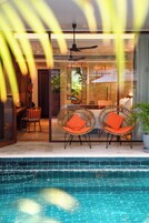 Colonial Pool Access Room | Premium bedding, free minibar, in-room safe, individually decorated