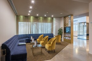 Zona de estar del vestíbulo