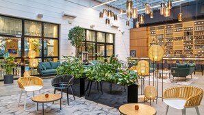Sitteområde i lobbyen