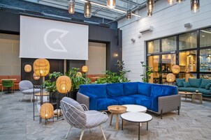 Sala de estar en el lobby