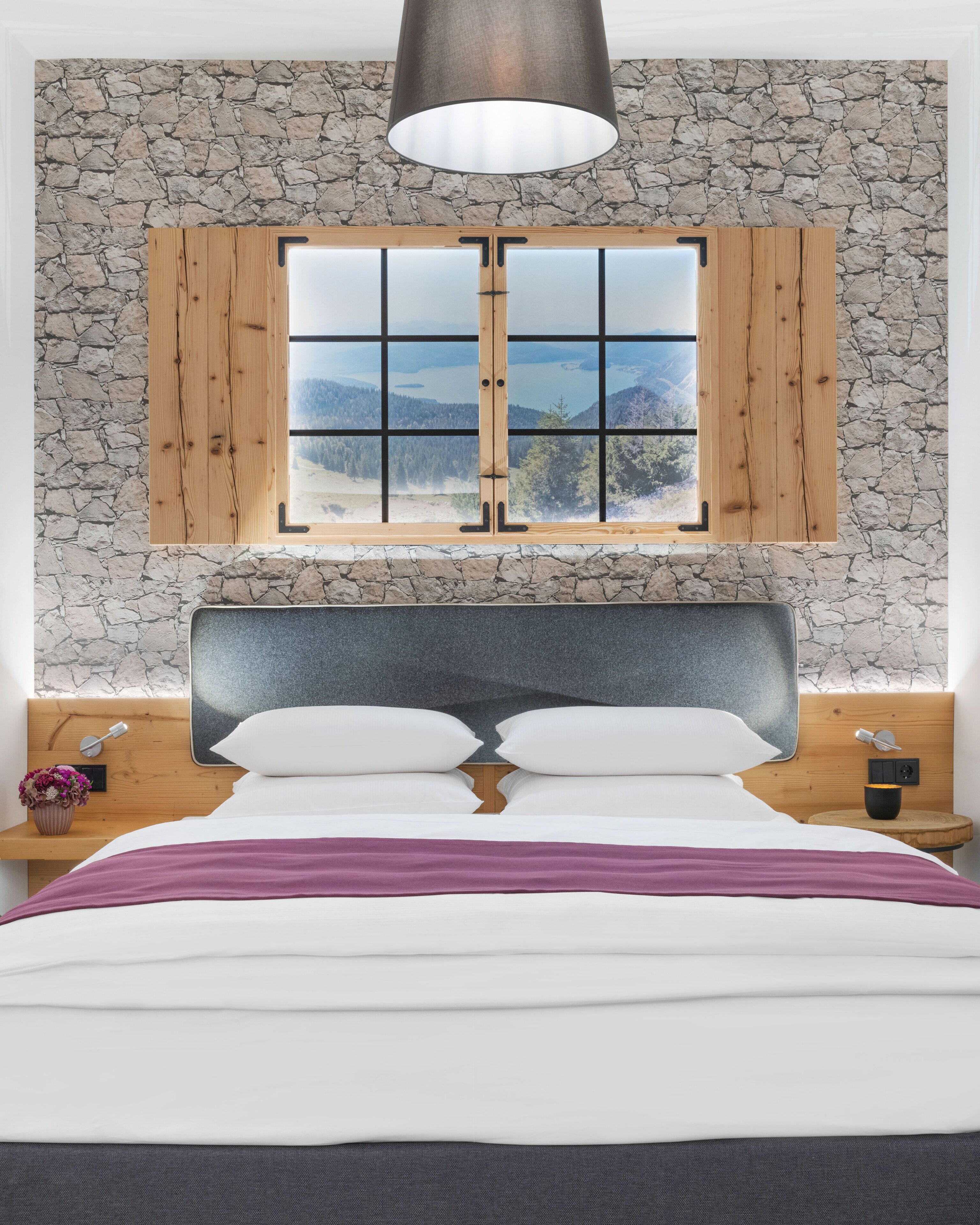 deluxe double room (alpenchic) | premium bedding, down duvets, in-room safe, individually decorated