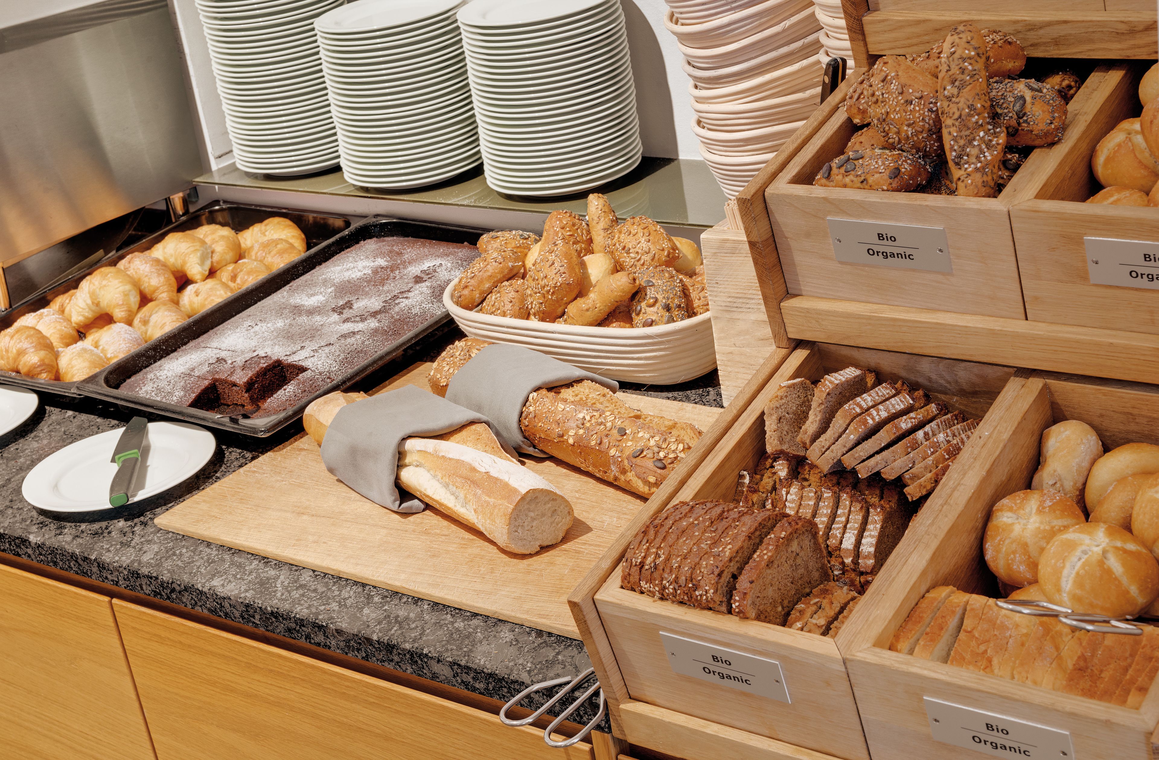daily buffet breakfast (eur 22 per person)