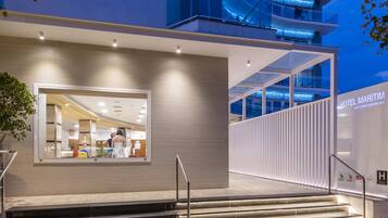 Front of property - evening/night